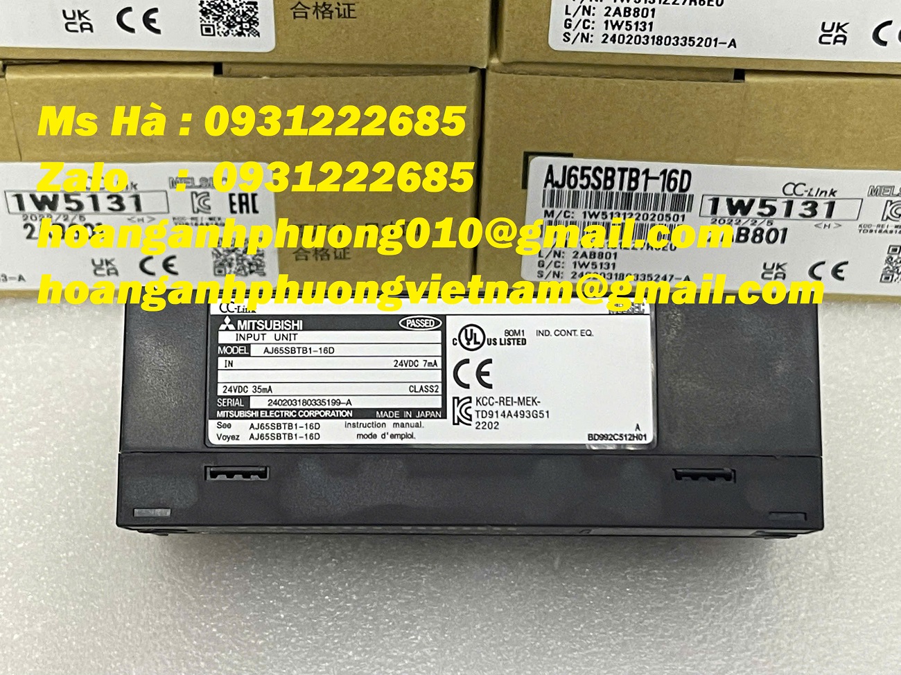 Bán hàng mới - Mitsubishi AJ65SBTB1-16D giá ưu đãi - mô đun
